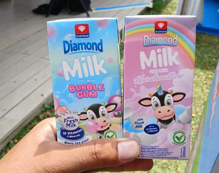 Saat Diamond Milk Marshmallow dan Bubble Gum Warnai Kampanye ‘Bekal Seru Semua Aksimu’