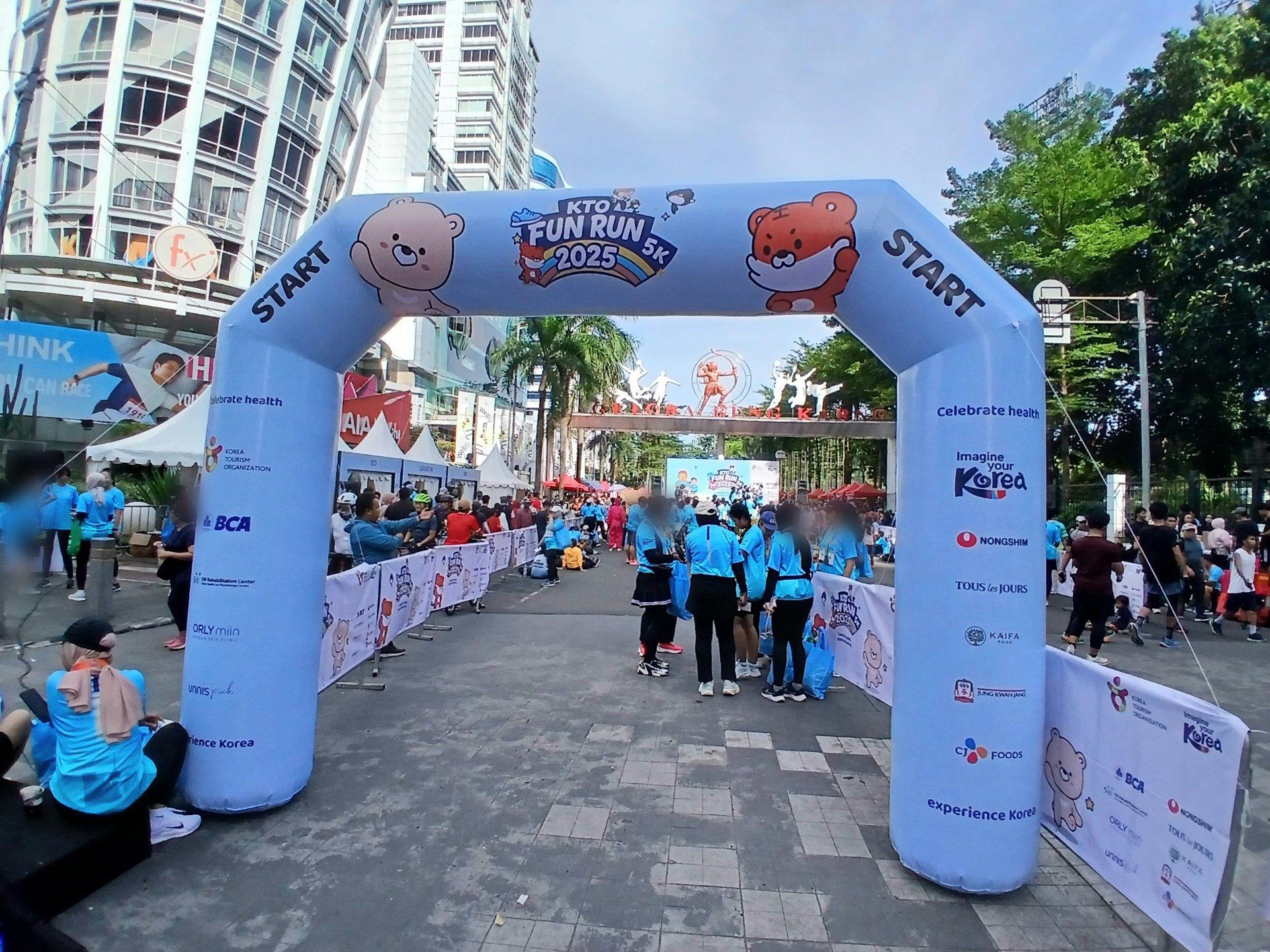 Lari Sehat Rasa Korea, Semangat Tertinggal dari KTO Fun Run 5K 2025