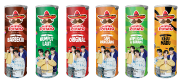 Mister Potato Luncurkan Varian Baru: Karena Bahagia Kadang Sesederhana Crunch